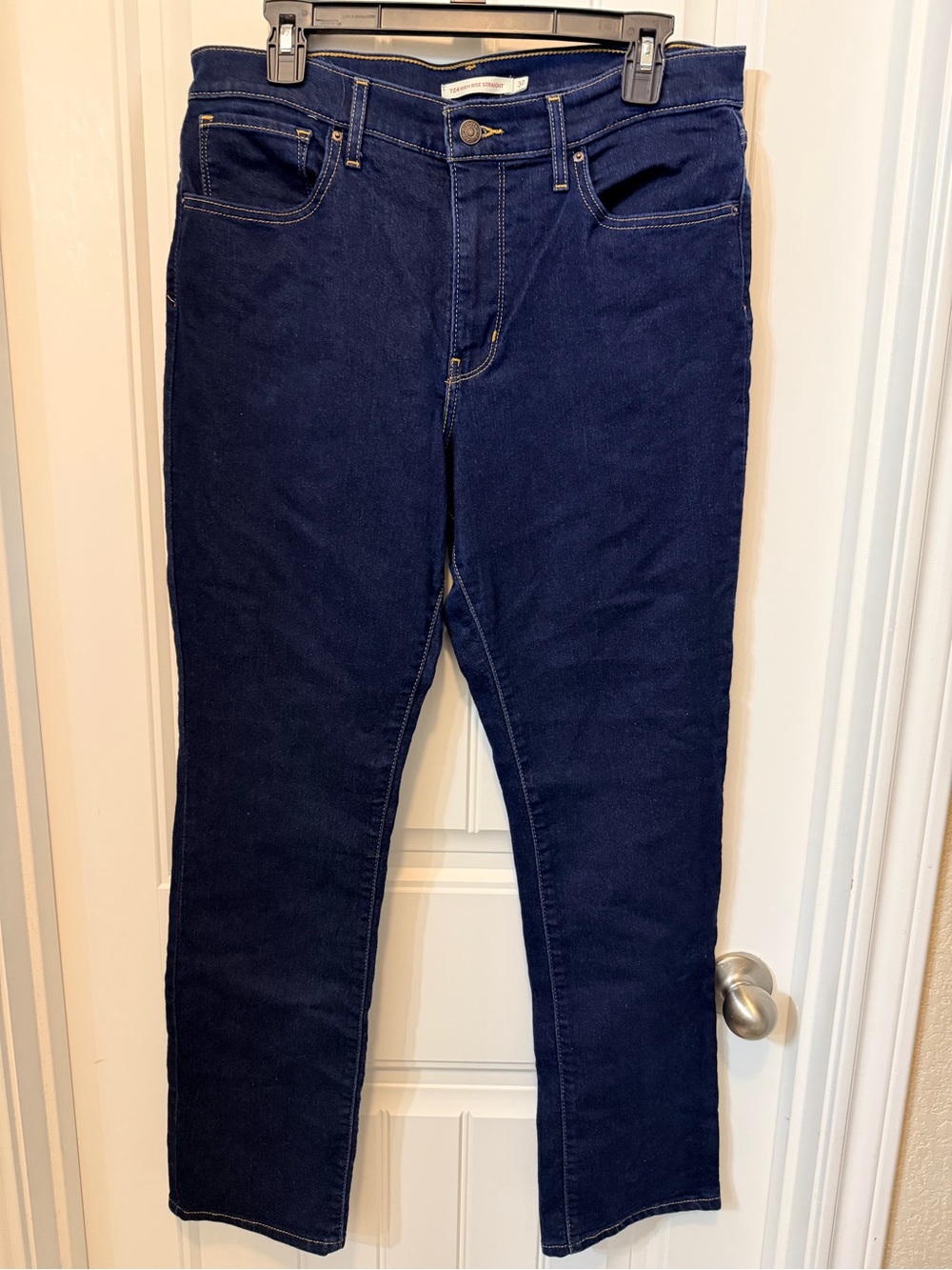 Levi's Women's Dark Blue Straight Leg Jeans